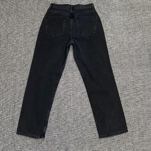 ASOS DESIGN 90s straight jean in washed black